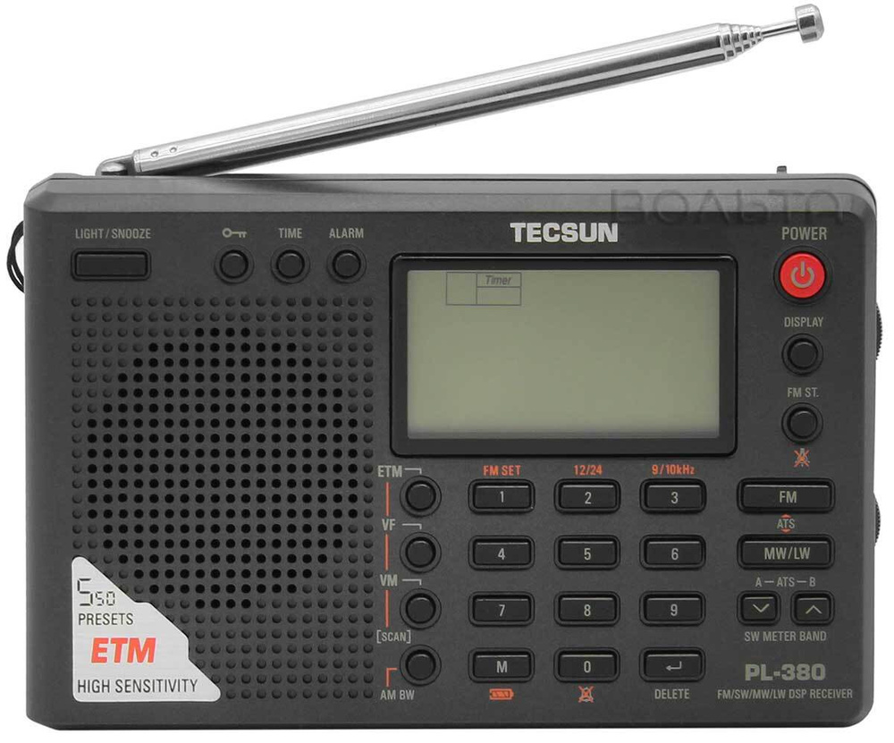 Tecsun PL-380 карманный всеволновый цифровой радиоприемник #1