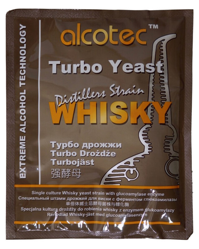 Дрожжи для виски Alcotec Whisky Turbo с глюкоамилазой, 73 г - купить с ...
