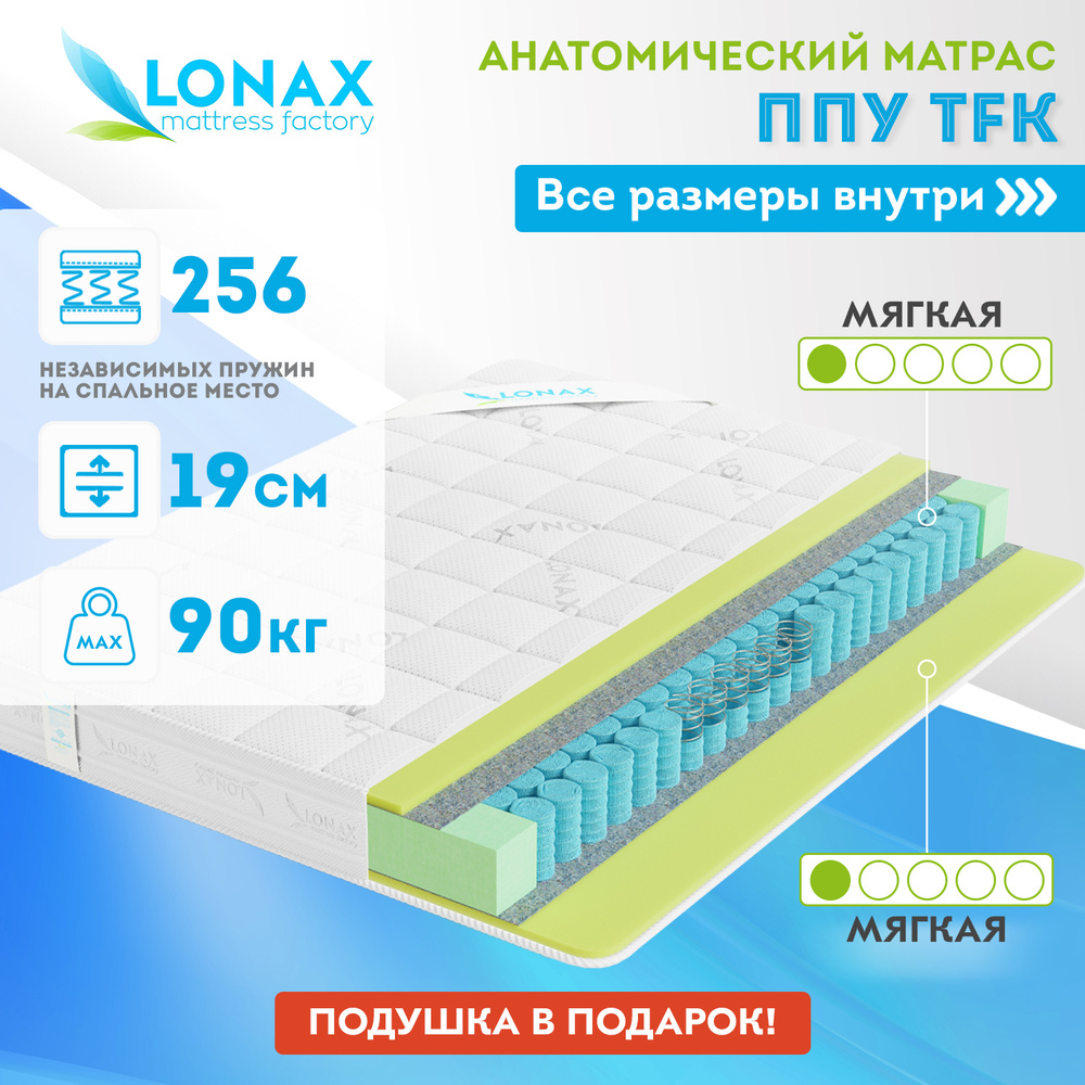 Матрас lonax ппу tfk