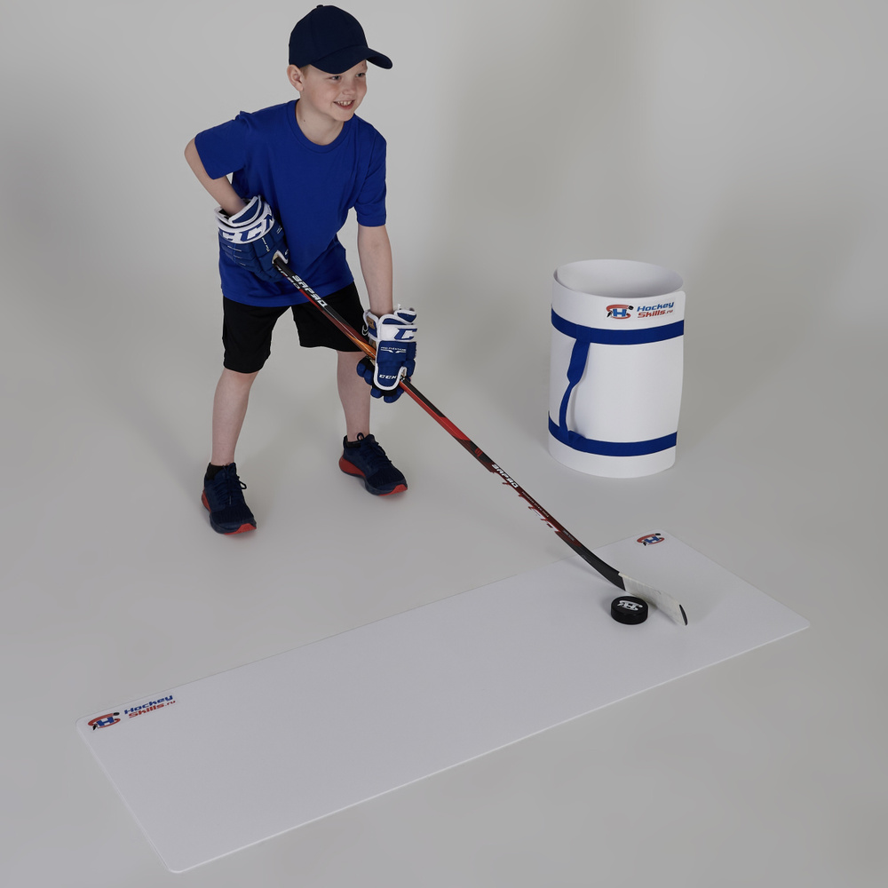 Рулонный лед для бросков и дриблинга HOCKEY SKILLS - Размер 50 х 150 см ...