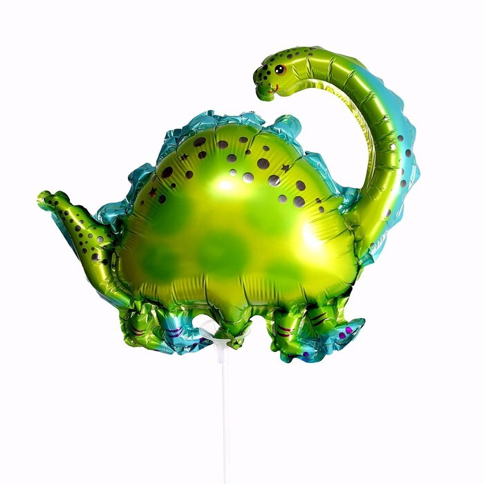 Шар фольгированный 15 Динозавр бронтозавр 5 шт. - купить в интернет ...