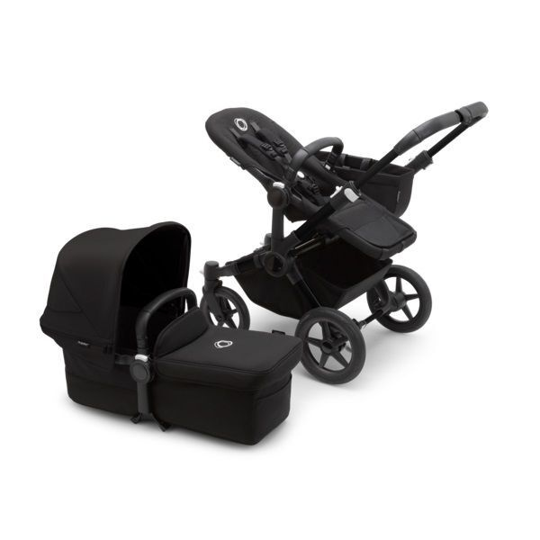 Bugaboo Donkey5 Mono коляска 2в1 complete BLACK/MIDNIGHT BLACK #1