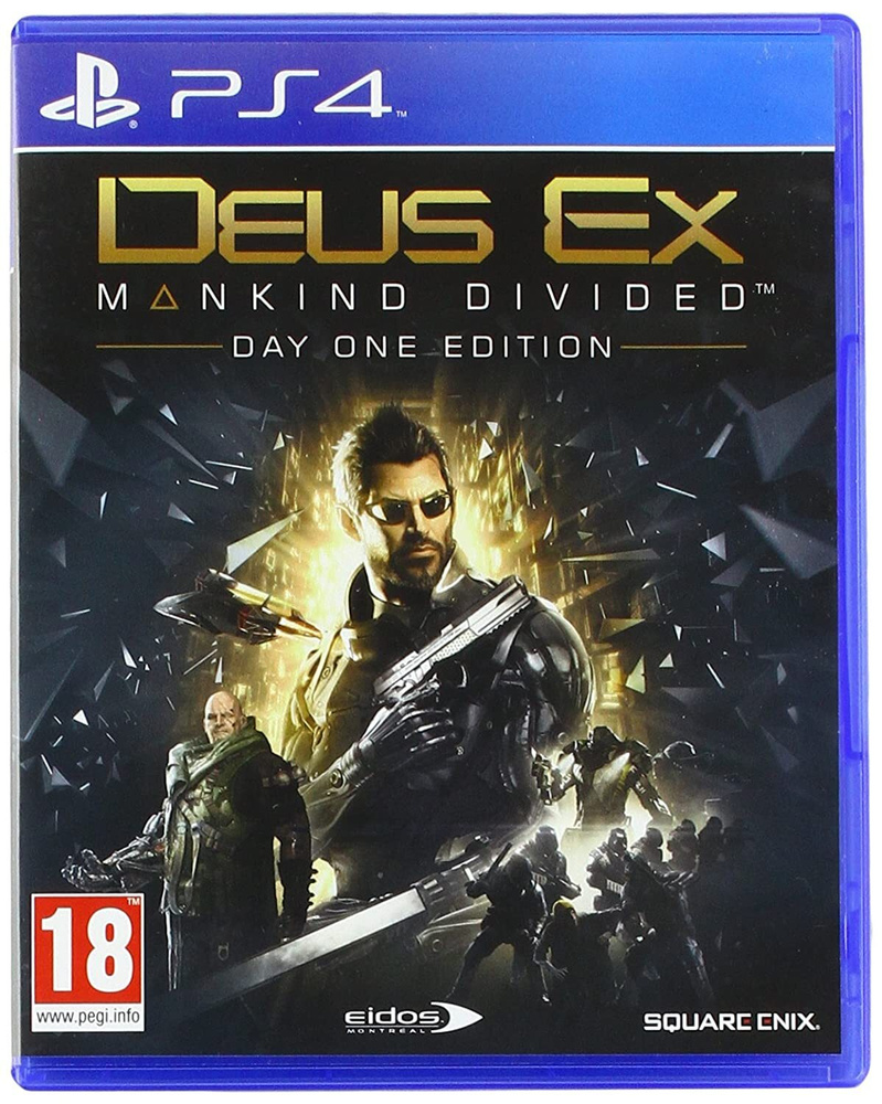 Игра Deus Ex: Mankind Divided. Day One Edition (PlayStation 4, Русская  версия)