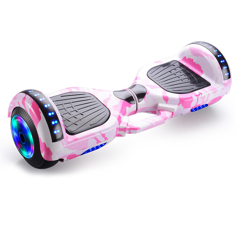 Гироскутер sku01 1, белый, розовый купить c доставкой на OZON по низкой ...