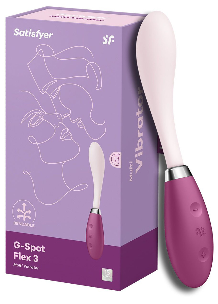 Вибратор Satisfyer G-Spot Flex Three для стимуляции точки G #1