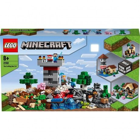 Lego minecraft 8 in 1 sale crafting box