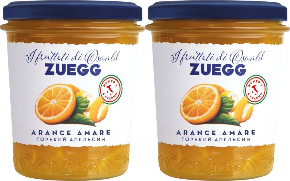 Конфитюр Zuegg апельсиновый, комплект: 2 упаковки по 320 г #1