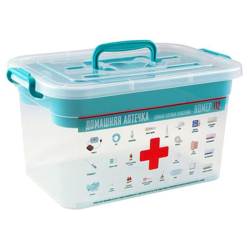 Контейнер для аптечки "Домашний доктор" 6,5л - купить с доставкой по ...