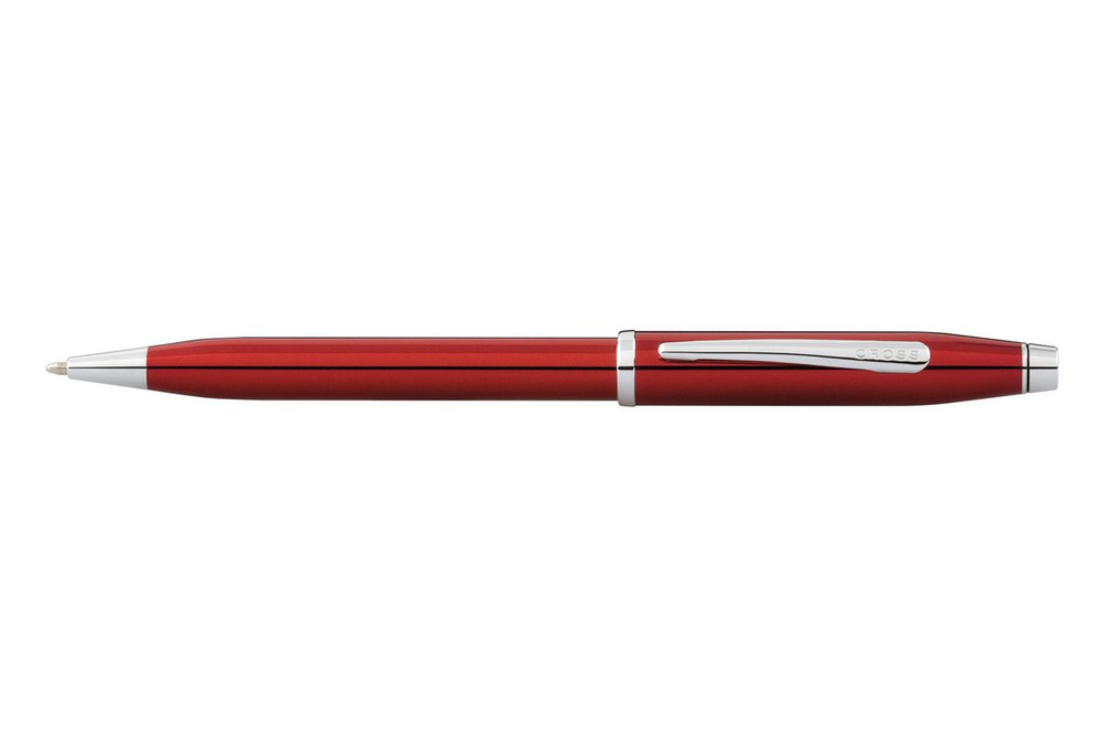 Ручка шариковая Cross Century II, латунь/лаковое покрытие, цвет красный(AT0082WG-88) - купить с доставкой по выгодным ценам в интернет-магазинеOZON (712649205)