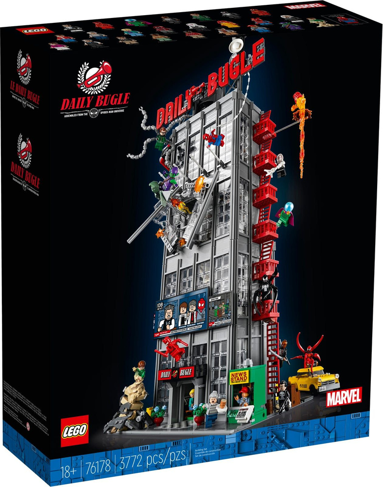 Конструктор LEGO 76178 Marvel Super Heroes - Редакция Дейли Бьюгл #1