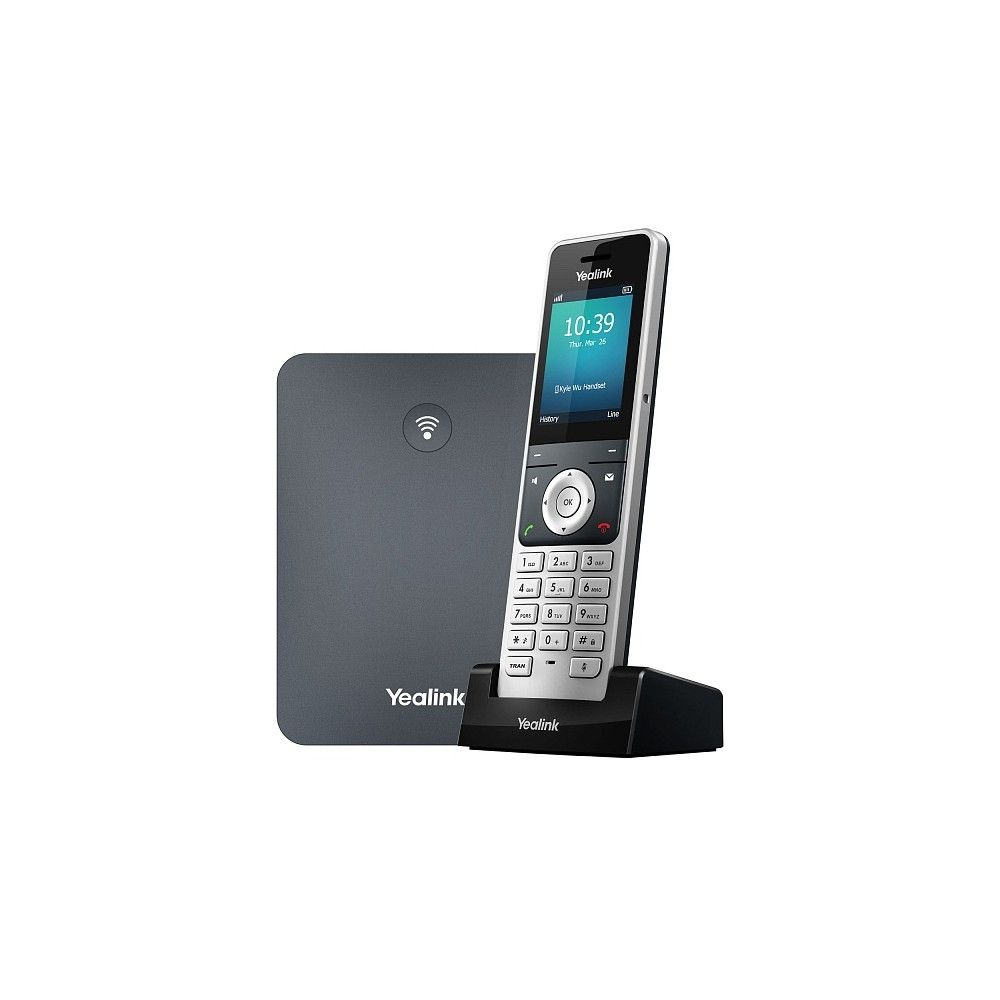 DECT-система Yealink W76P база W70B+трубка W56H до 10 SIP-аккаунтов, до 10  трубок на базу, до 20 одновременных вызовов - купить с доставкой по  выгодным ценам в интернет-магазине OZON (734558937)