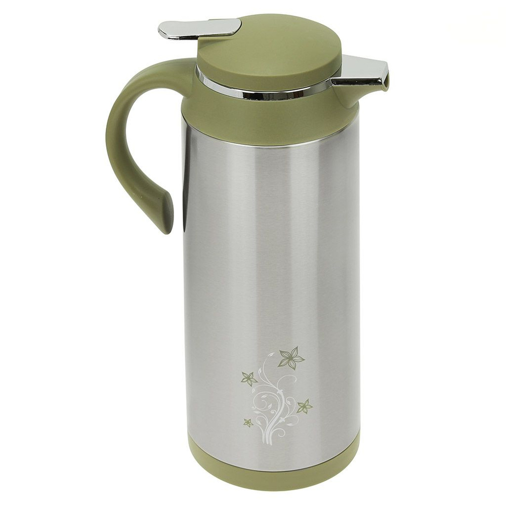 Термос-кувшин, корпус из нержавеющей стали, узкое горло "Онега ...