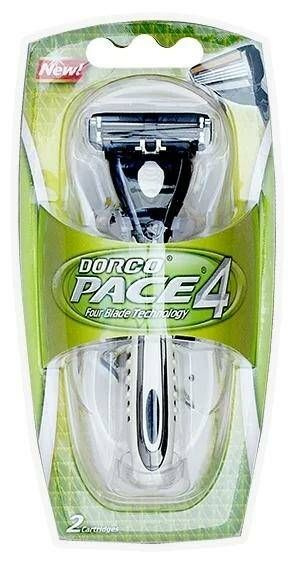 Многоразовый бритвенный станок Dorco Pace 4 купить на OZON по низкой ...