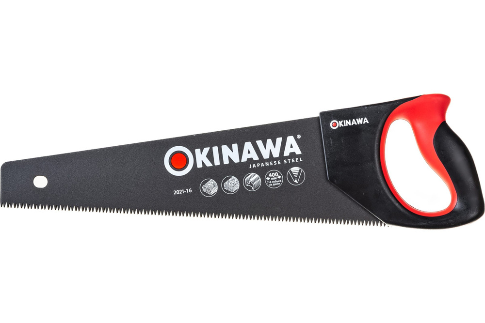 Ножовка по дереву OKINAWA с antistick покрытием 400мм 2021-16 #1