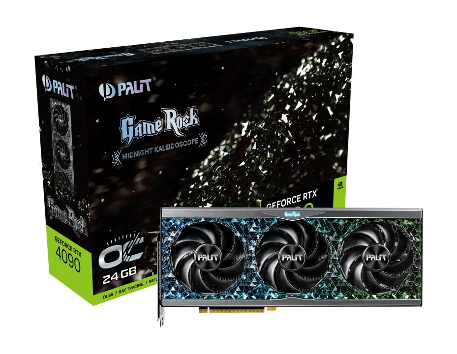 【中古完動品】PALIT GeForce RTX 4090 24GB Видеокарта Palit GeForce RTX 4090, 24 ГБ PCI-E 4.0 x16 HDMI