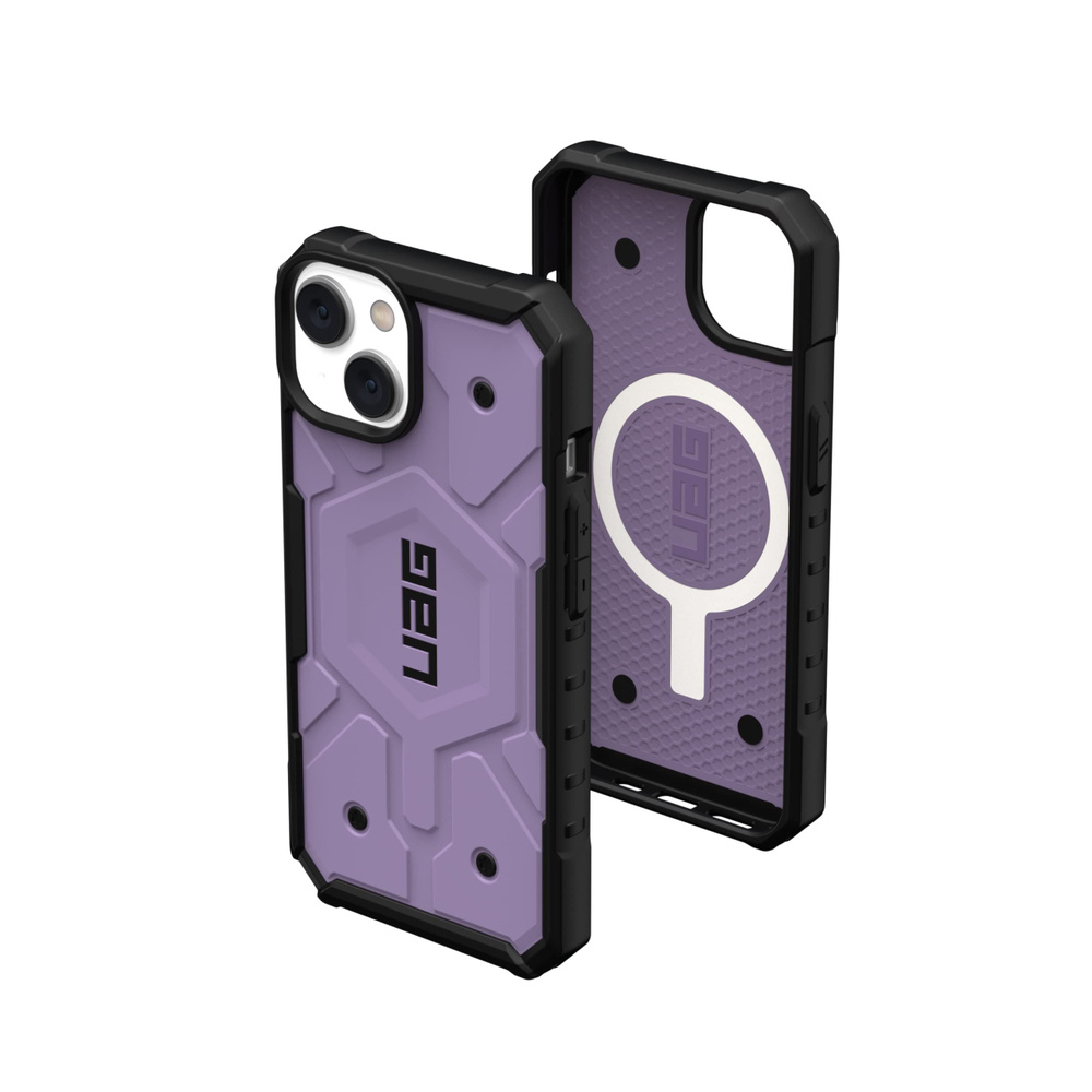 Чехол Urban Armor Gear (UAG) Pathfinder for MagSafe Series для iPhone 14,  лаванда