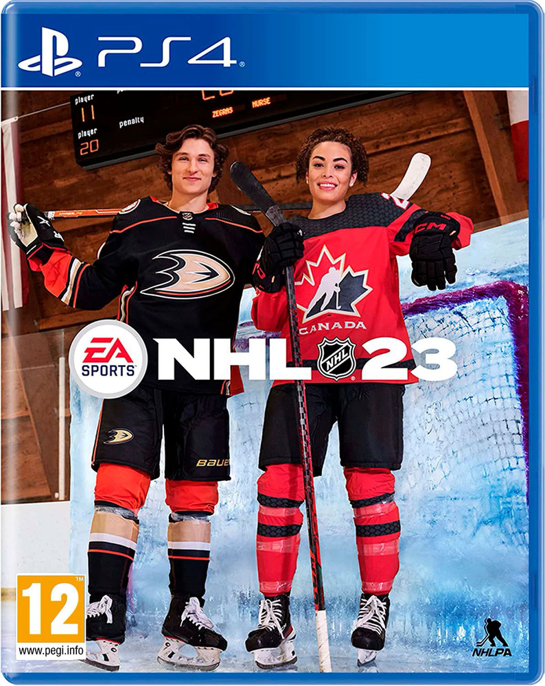 Игра NHL 23 (PlayStation 4, Английская версия)