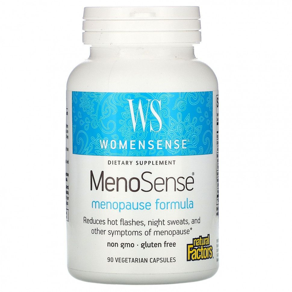 WomenSense пищевая добавка Natural Factors, MenoSense, формула для ...