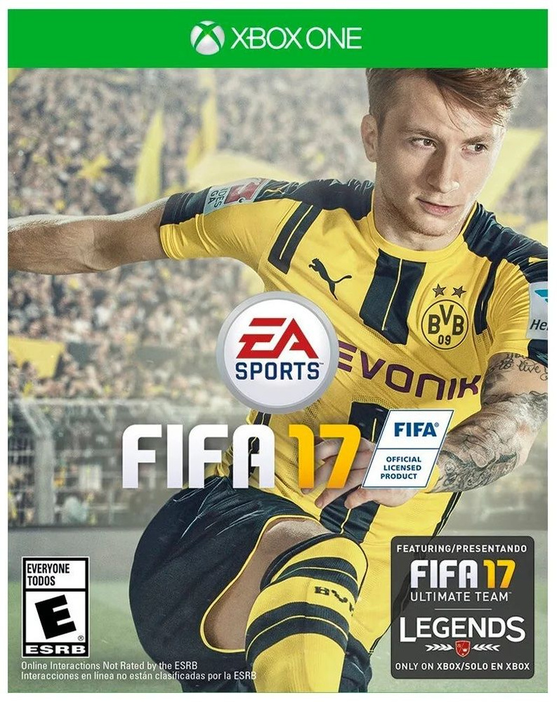 Игра FIFA 17 (Xbox Series, Xbox One, Русская версия) купить по низкой цене  с доставкой в интернет-магазине OZON (762650352)