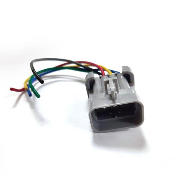 Разъем штыревой к жгуту форсунок для Ваз с проводами сечением 0,5 кв.мм ...