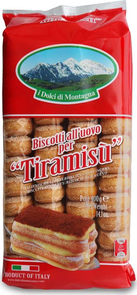 Печенье Forno Bonomi Савоярди I dolci di montagna, сахарное для тирамису, 400 г  #1