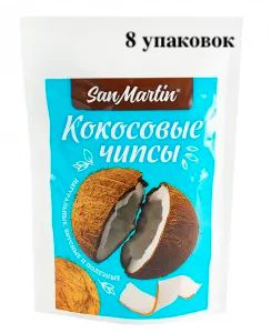 Кокосовые чипсы, San Martin, 40 г #1