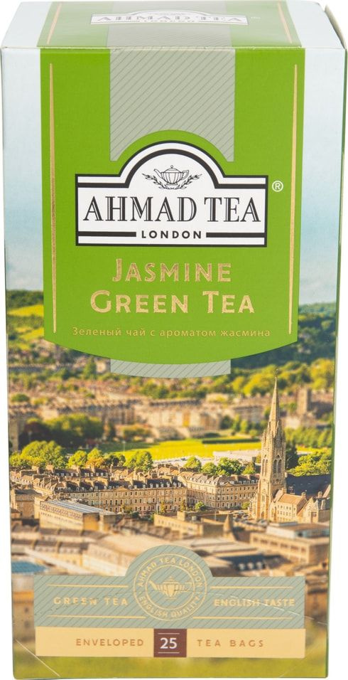 Чай зеленый Ahmad Tea с ароматом жасмина 25*2г #1