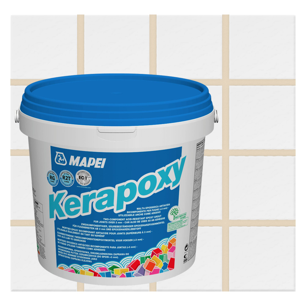 Затирка двухкомпонентная эпоксидная Mapei Kerapoxy