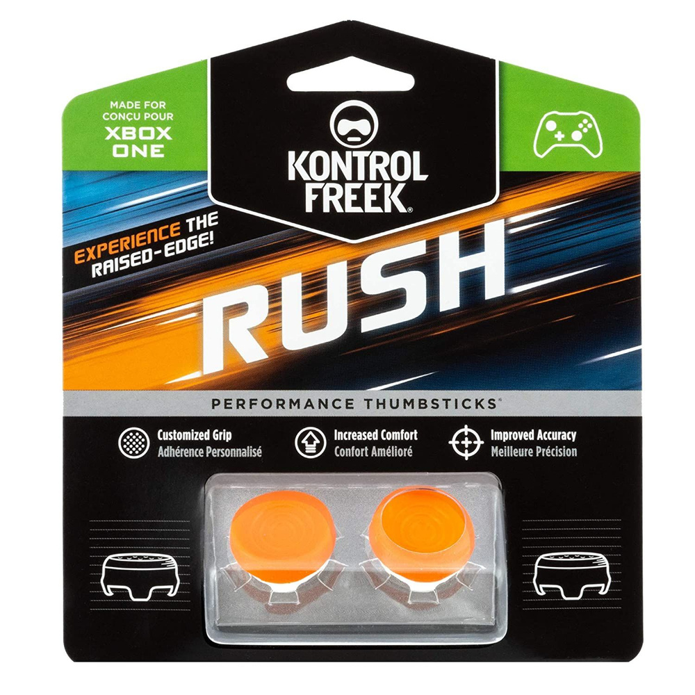 Насадки на стики FPS KontrolFreek Rush для геймпада Xbox One / Series S X  накладки 27 - купить по выгодной цене в интернет-магазине OZON (803075396)