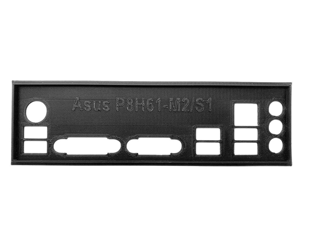 Заглушка для компьютерного корпуса к материнской плате Asus P8H61-M2/SI ...