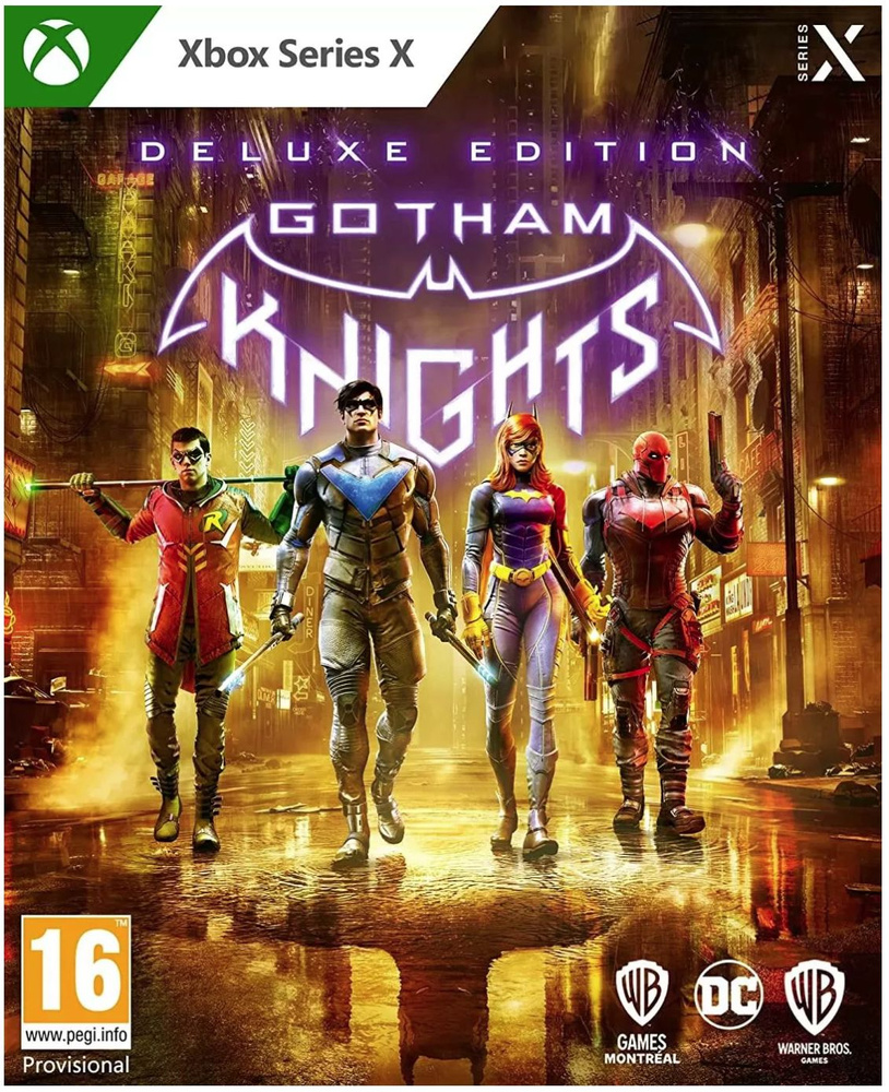 Видеоигра для Xbox Series X Gotham Knights (Рыцари Готэма) Deluxe Edition