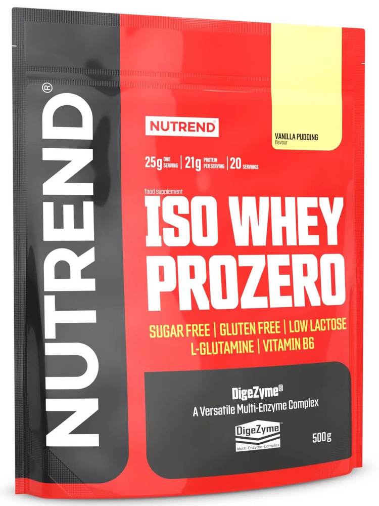 Изолят протеина NUTREND Изо Вей Прозеро 500г/ISO WHEY PROZERO 500 г ...