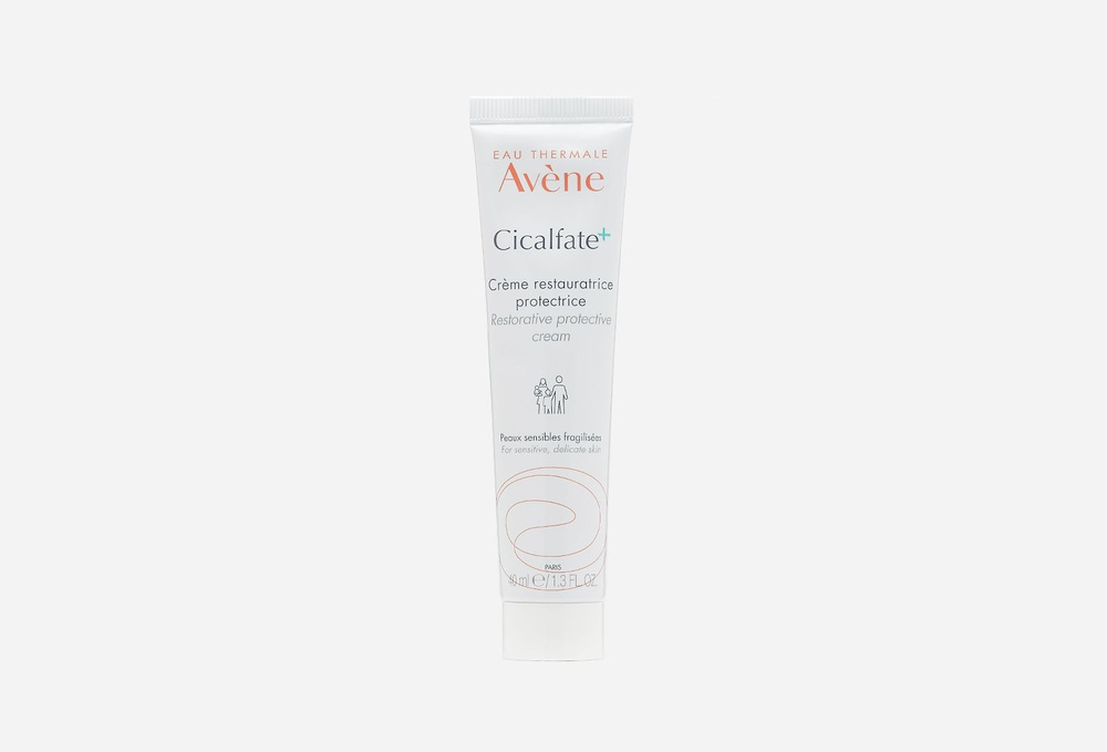 Восстанавливающий защитный крем eau thermale avene cicalfate + revitalizing protective cream  #1