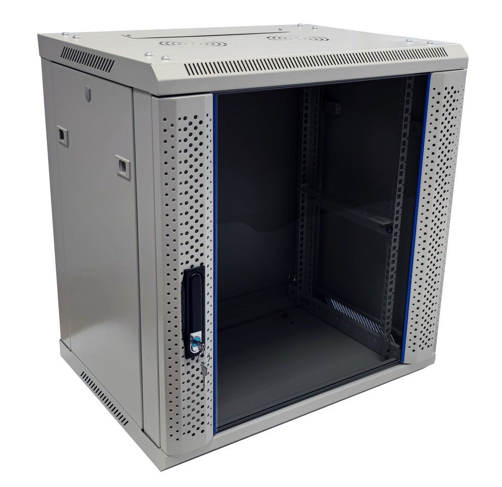 Телекоммуникационный шкаф настенный 19", 12U, 600x450, 5bites TC6403-12G, серый  #1