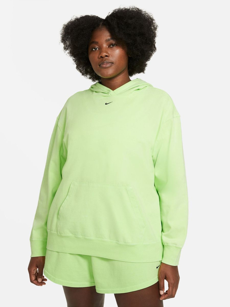 Neon green nike hoodie sale