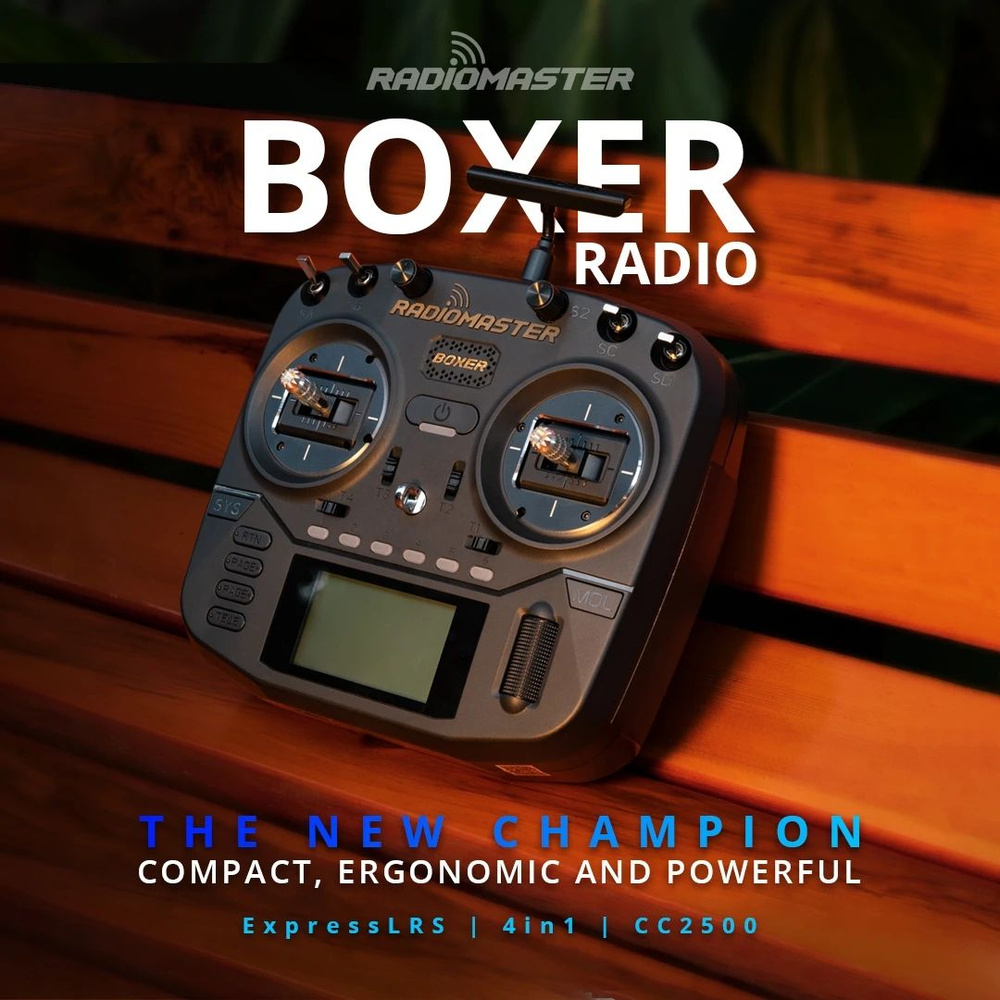 Новый радиоконтроллер Radiomaster Boxer ELRS 4IN1 CC2500 - купить с ...