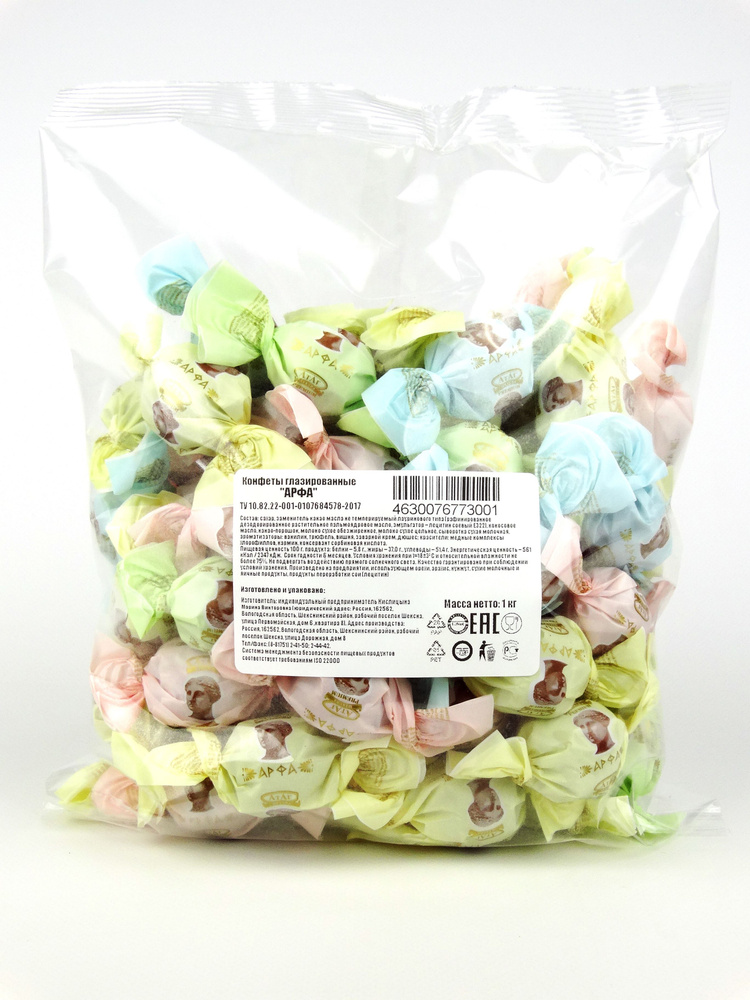 Конфеты глазированные "Арфа". 1 кг. АтАг. - купить с доставкой по ...