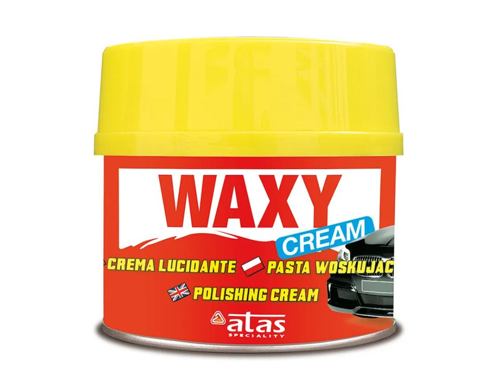Полироль кузова Atas Waxy cream защитный 250 мл #1