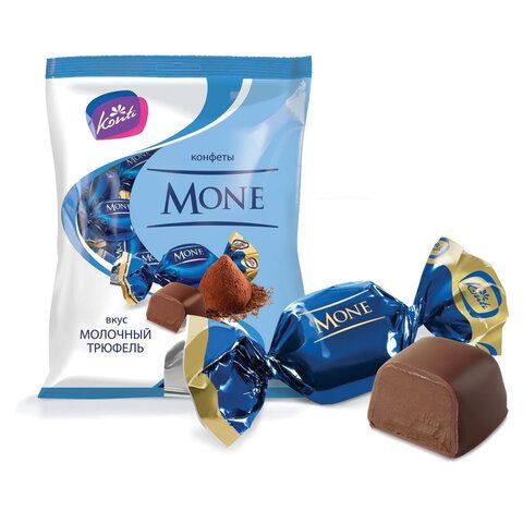 Конфеты шоколадные "Моне" со вкусом молочного трюфеля, 2 упак.по 200 г  #1