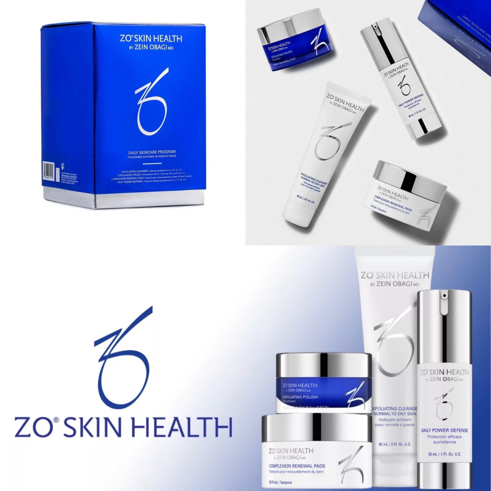 Zo Skin Health by Zein Obagi Фаза1. Ежедневная программа по уходу за кожей  (4 позиции) / Зейн Обаджи - купить с доставкой по выгодным ценам в  интернет-магазине OZON (531189332)