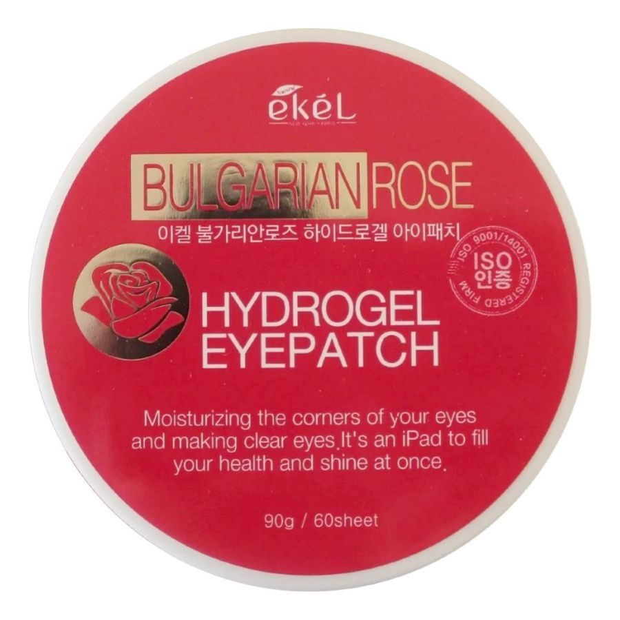 Ekel Гидрогелевые патчи для глаз с экстрактом болгарской розы / Bulgarian Rose Hydrogel Eye Patch, 60 #1