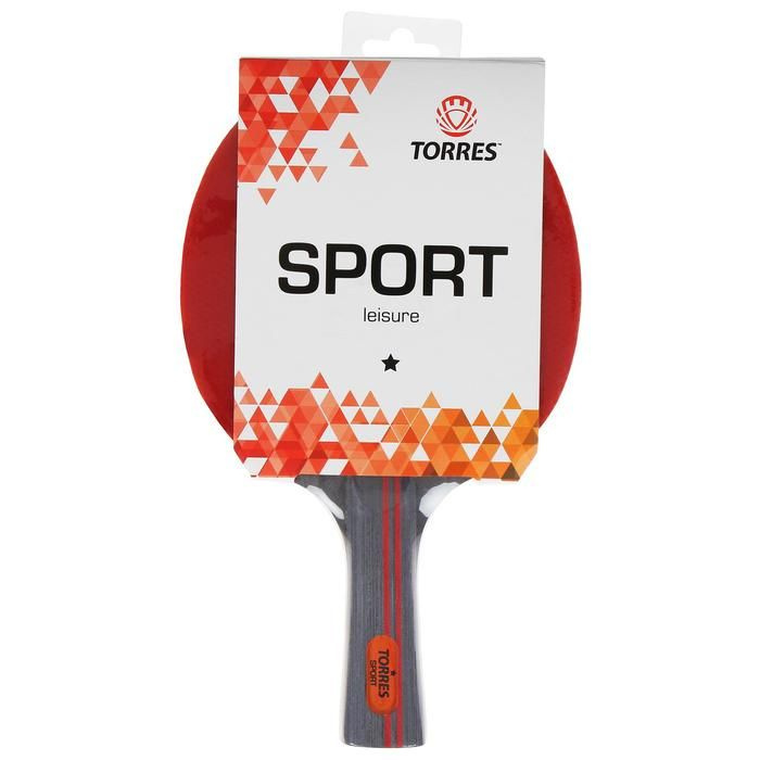 Ракетка для настольного тенниса Torres Sport, 1 звезда, для любителей (TT21005)  #1