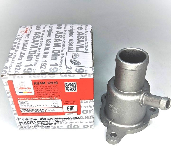 Корпус термостата алюминиевый ASAM-SA 32939 Renault Logan Sandero K7M ...