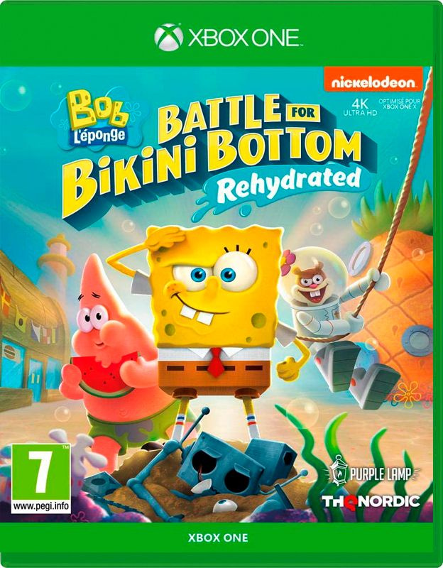 Spongebob battle for bikini bottom on sale rehydrated xbox one