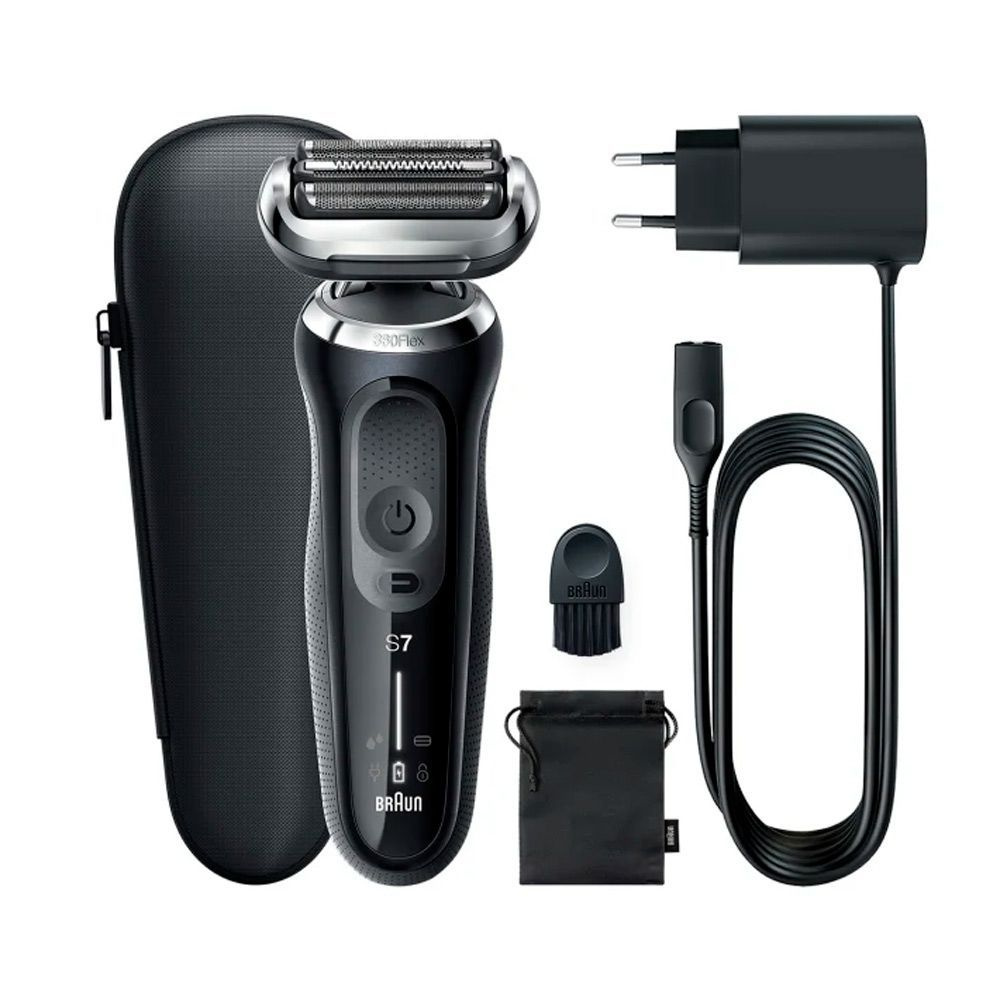 Бритва мужская аккумуляторная Braun 71-N1000s для лица и головы, 24000 ...