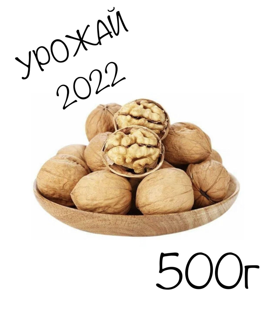 Грецкий орех в скорлупе, 500г #1
