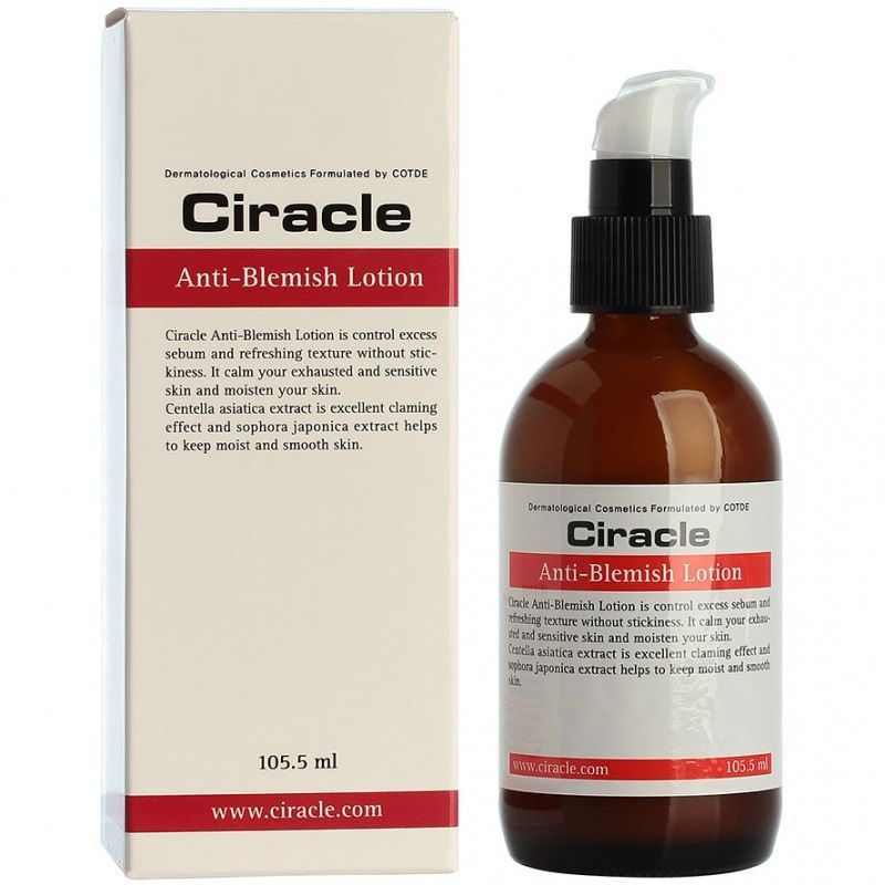 Лосьон для лица успокаивающий для проблемной кожи Ciracle Anti Blemish Lotion 105,5 мл  #1