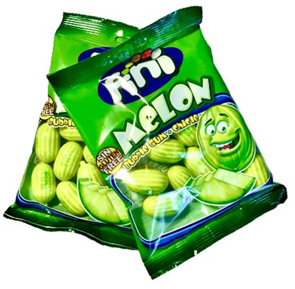 Fini melon арбуз. резинка фини дыня 100гр (испания). жевательная резинка marukawa виноград, 5,5 гр. жев. жевательная резинка "дыня" 90гр.