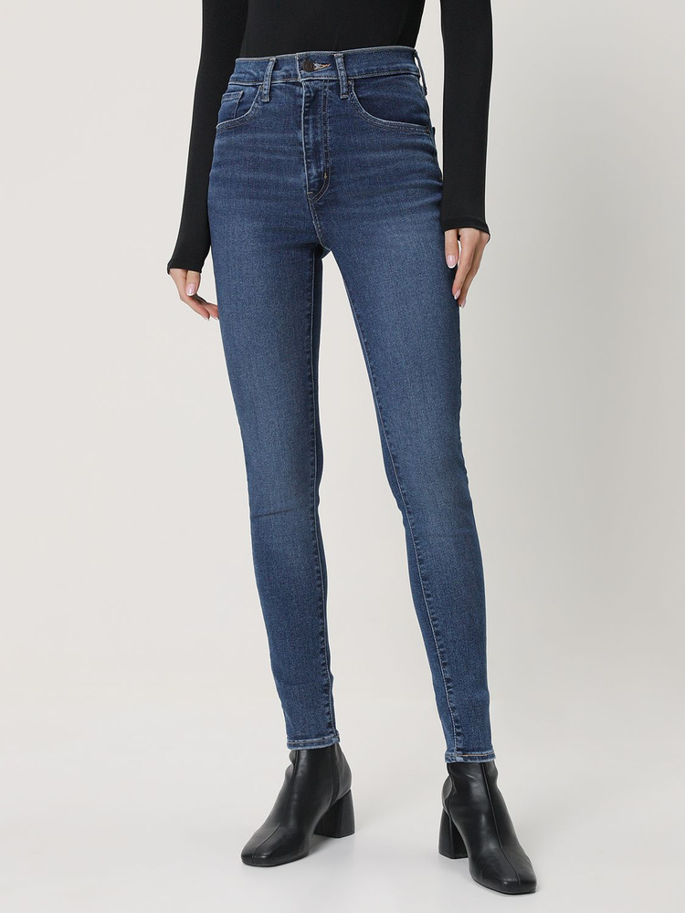 Jeans mile high deals super skinny levis