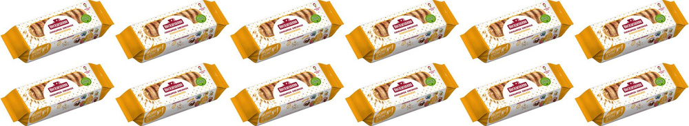 Печенье Посиделкино овсяное классическое, комплект: 12 упаковок по 320 г  #1